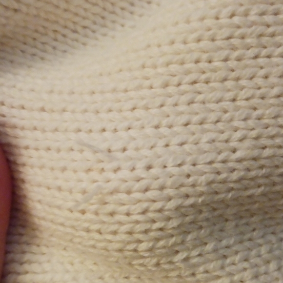 Liz Sport Retro Winter Sweater Womens High Neck Embroidered Size M Wool Blend - Picture 8 of 8